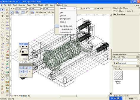 VectorWorks file extensions