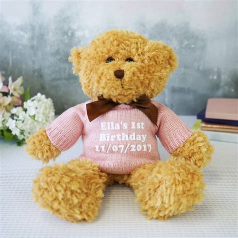 Personalised Teddy Bear T By Sparks Living