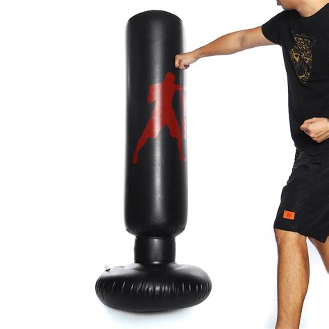 Best free standing punching bag reviews & buyers guide. 160cm PVC Foldable Inflatable Boxing Punching Bag Standing ...