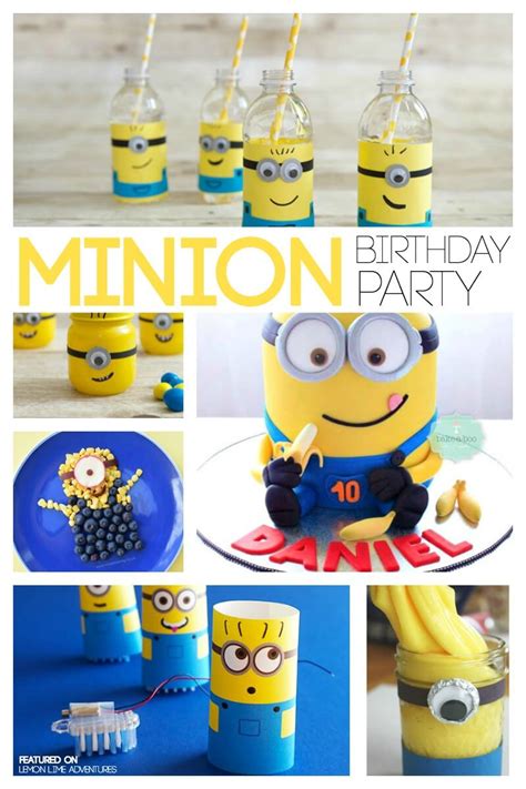 Minion Birthday Party Food Ideas