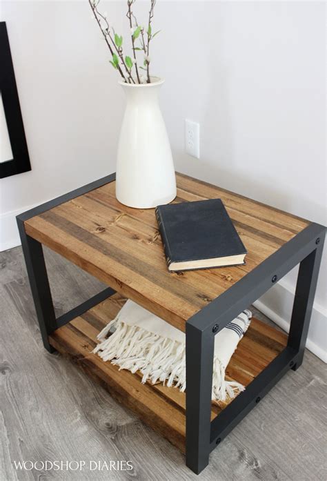 Diy End Table With Shelf Using Only 2x2s Laptrinhx News