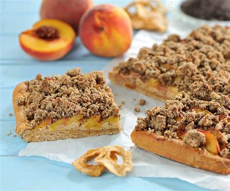 Die kombination von mohn und pfirsich ist so lecker, das wir diese kombi zum kuchen des jahres 2019 gekrönt haben! Pfirsich-Topfen-Kuchen mit Mohn-Zitronen-Streuseln (zf ...