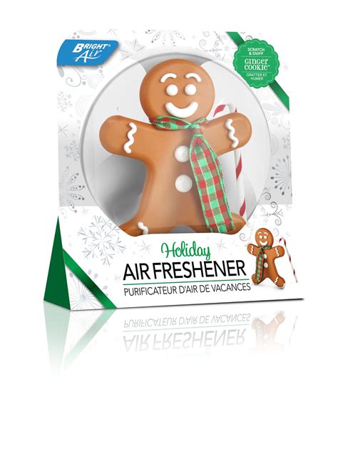 Robot Check Holiday Air Freshener Ginger Cookies Gingerbread