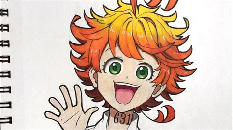 How To Draw Emma Promised Neverland Youtube