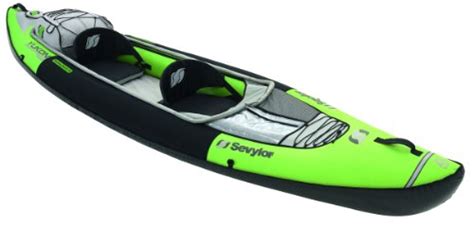 Sevylor Yukon Touring Inflatable Kayak Canoe Green