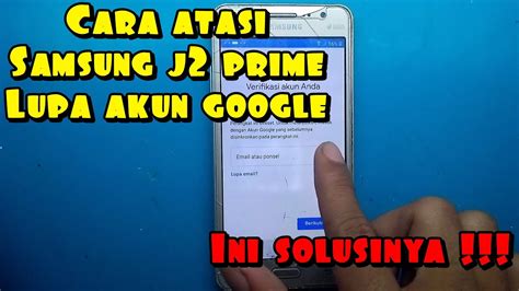 Tutorial Cara Atasi Hp Samsung J Prime Lupa Akun Google Frp Byfaas Tanpa Pc Laptoop Part