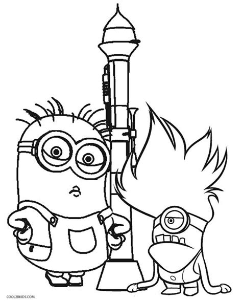 Printable Despicable Me Coloring Pages For Kids