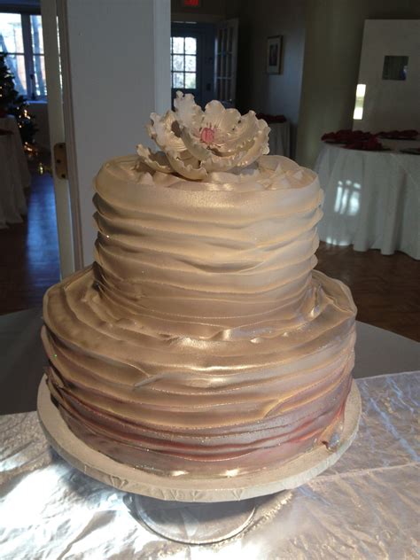 Silver Ombré Wedding Cake Cake Wedding Cake Ombre Cake Decorating