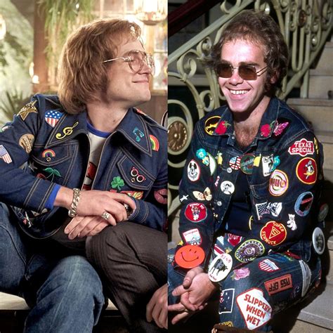 Rocketman Cast Real Life Comparison What Do Elton John John Reid And Bernie Taupin Really Look