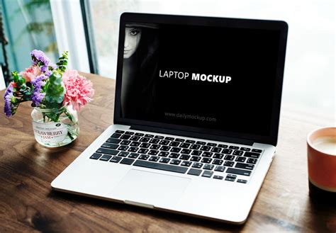 Free Laptop Mockup Psd Download 2023 Daily Mockup