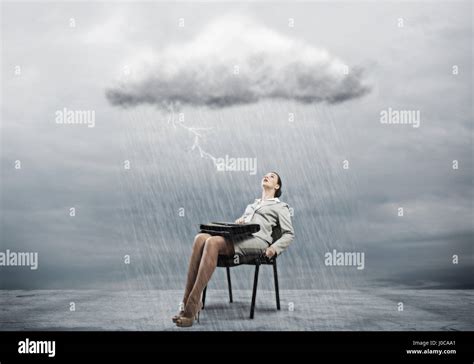 Businesswoman overcoming challenges Stock Photo - Alamy