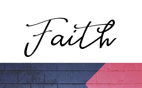 Faith Name Wallpaper Carrotapp