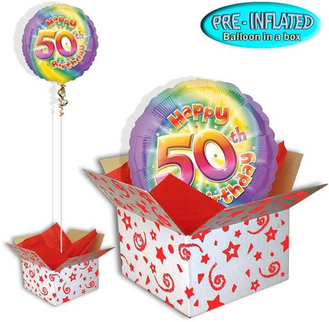 Happy 50th Birthday Balloon In A Box Reviews Updated May 2023