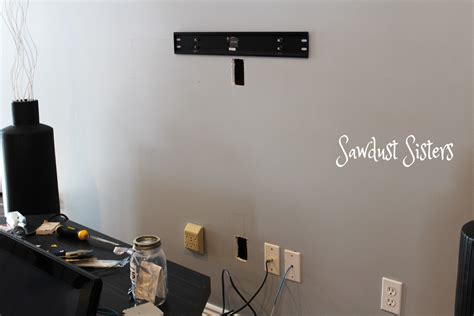 How To Mount A Flat Screen Tv And Hide Cords Inside The Wall Florida