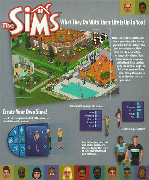 The Sims Cover Or Packaging Material Mobygames