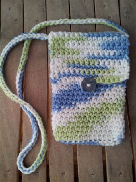 Stylish Crochet Cell Phone Bag Crochet Pattern Pdf Instant
