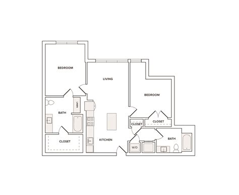 ZB01-60 - Income Restricted | 2 Bed Apartment | Modera Founders Row