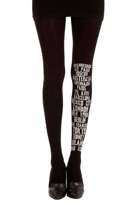 The Best Sheer Black Tights That Won T Rip In Printed Tights