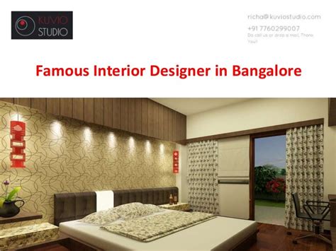 Top Interior Designers In Bangalore