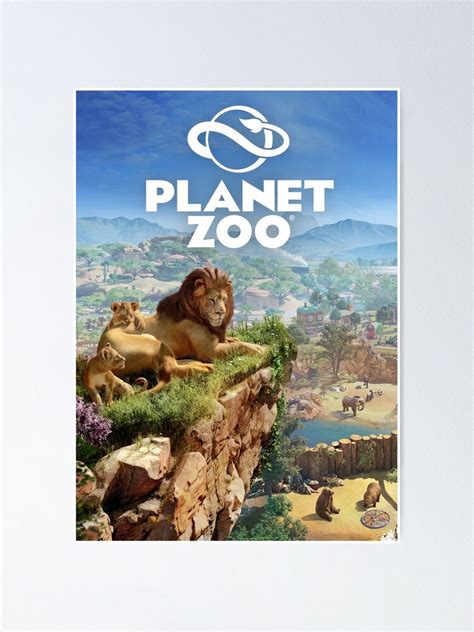Planet Zoo Poster For Sale By Getaway21 Redbubble