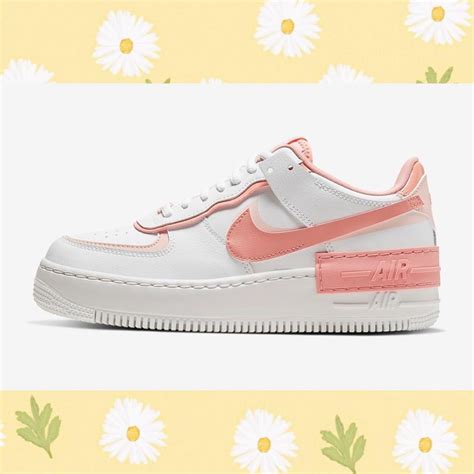 Nike Air Force 1 Shadow Coral Women S Fashion Footwear Sneakers On