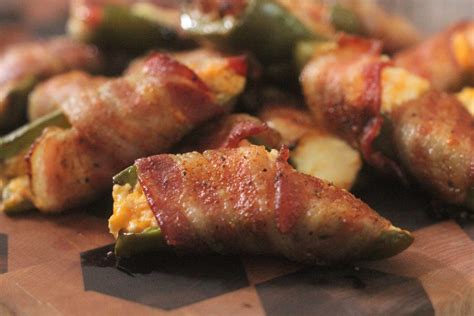 Grilled Bacon Wrapped Jalapeno Poppers Hey Grill Hey