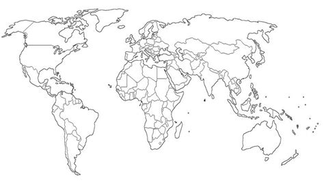 Mapamundis Politicos Para Imprimir Mapas Del Mundo 【 2020 】🥇