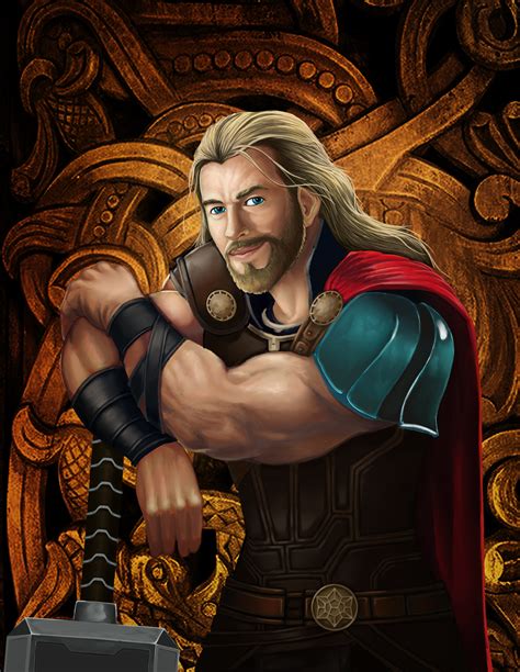 Artstation Thor Fanart