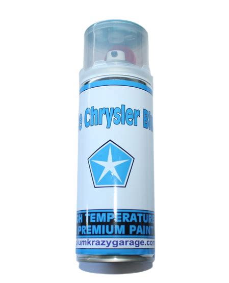 2k Premium Paint Chrysler Late Blue Aerosol High Temp Engine Paint