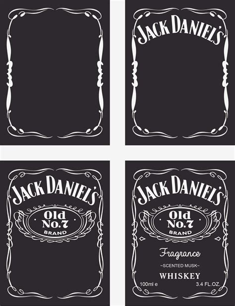 30 Customizable Jack Daniels Label Labels Design Ideas 2020