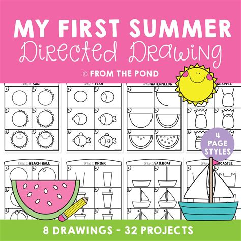 Directed Drawing Resources For Kids — From The Pond