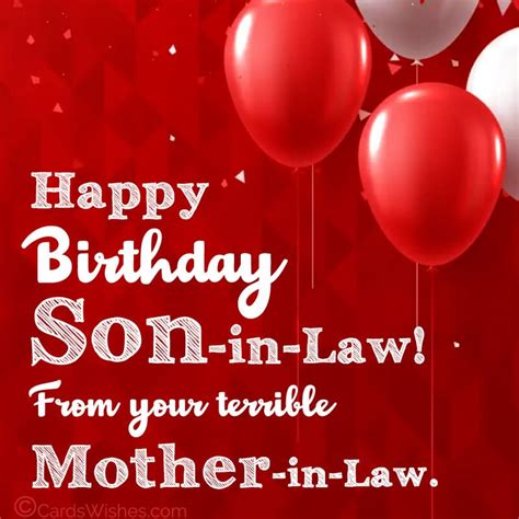70 Birthday Wishes For Son In Law