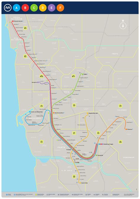 Mapa Metra V Portu 2023 Pražské Metro