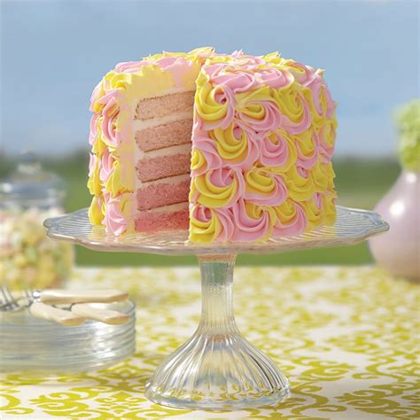 Rosy Lemonade 5 Layer Cake Recipe Cake Wilton Cake Decorating