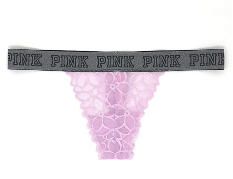Victoria S Secret Pink Logo Thong Panty Walmart Com