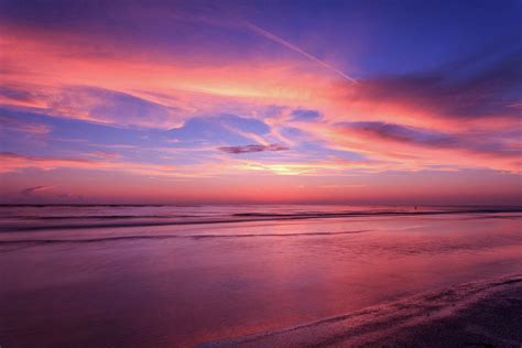 Pink Sky And Ocean Photograph By Doug Camara Fine Art America
