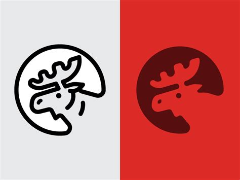 Moose Mark Moose Logo Design Graphic Design Logo Typography Graphic