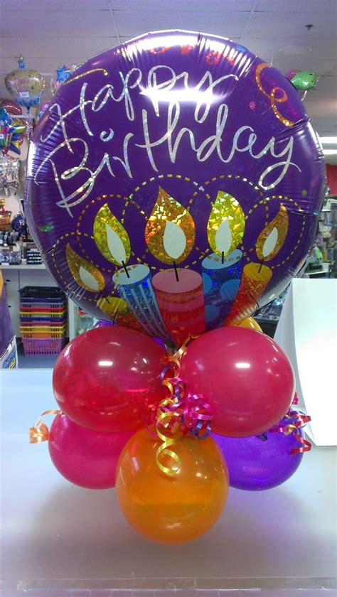 Lets Get Creative Air Filled Balloon Centerpiece Birthday