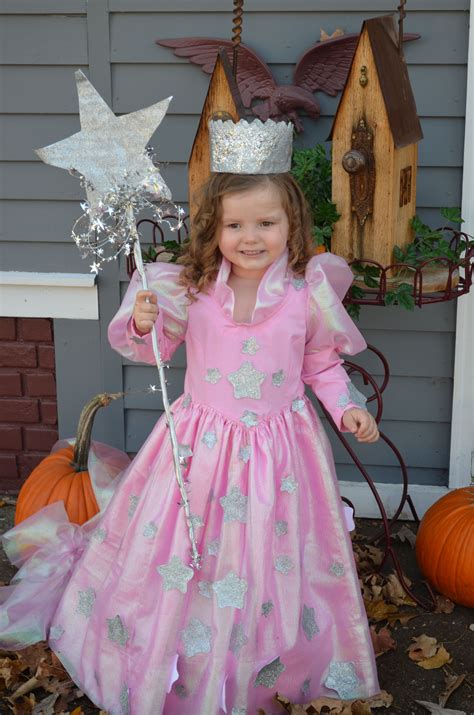 Glinda The Good Witch Costume Sewn By Grammy Blinged Out By Mommy
