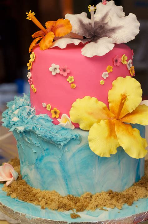 Qld) make up most of the commercial varieties below. hawaiian birthday cake, with hand made edible hibiscus ...