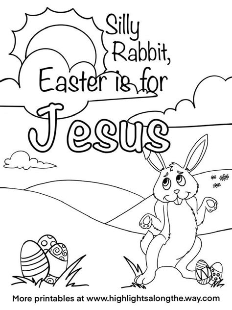 Coloring Pages For Easter Of Jesus