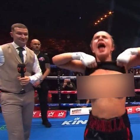 who is daniella hemsley kingpyn boxer goes viral after flashing crowd in daring act after win