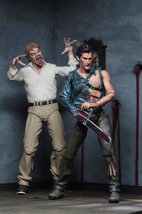 The plot is painfully simple: Evil Dead 2 (30th Anniversary) - 7" Scale Action Figures - Hero Ash and Deadite Ed Box Set ...