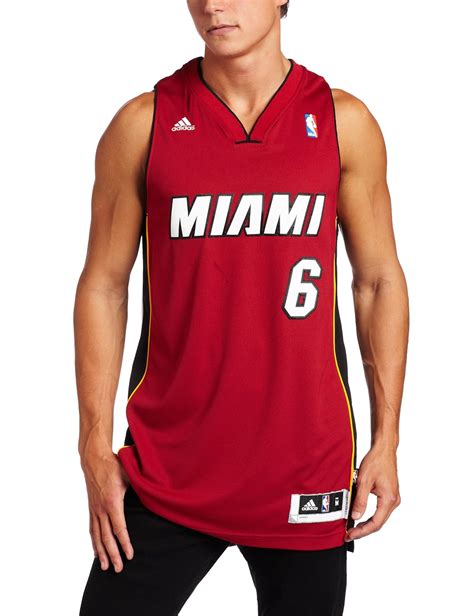 Adidas Nba Miami Heat Lebron James Swingman Jersey Marrone Uomo