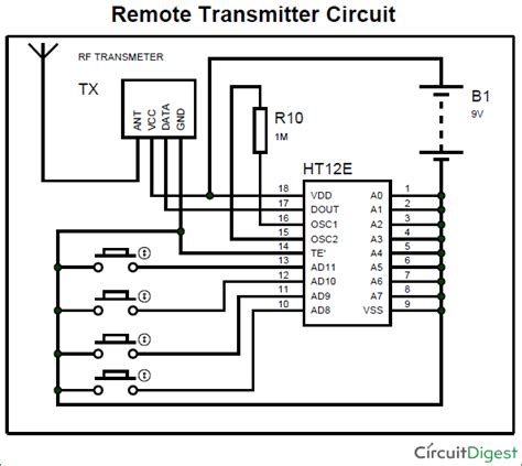 Fm Transmitter Circuit Using Ic 555 Circuit Diagram Images