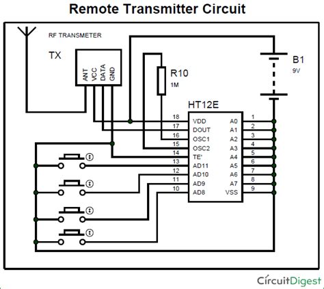 Drone Transmitter And Receiver Circuit Diagram - Drone HD ...