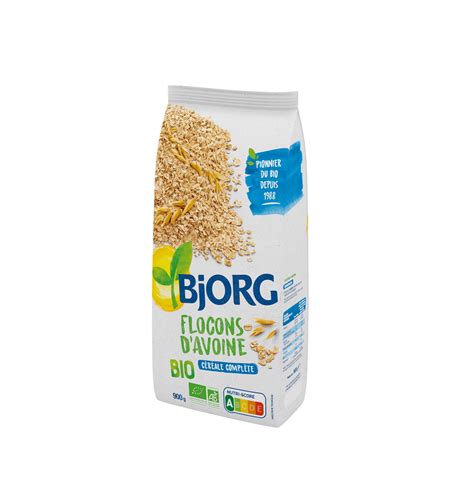 Céréales flocons davoine complète 900g riches en fibres et magnésium