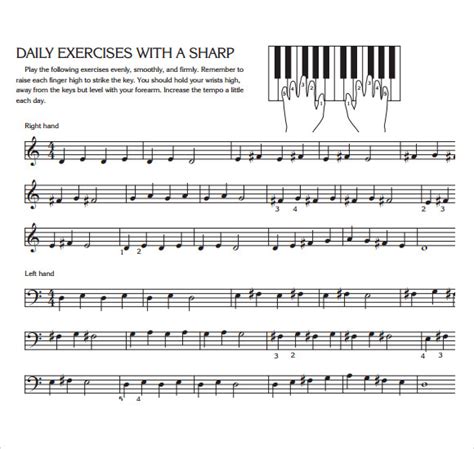 Piano note chart barca fontanacountryinn com. FREE 8+ Sample Piano Notes Chart Templates in PDF