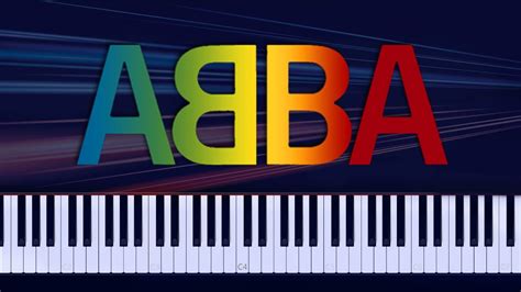 Abba The Day Before You Came Piano Tutorial Youtube