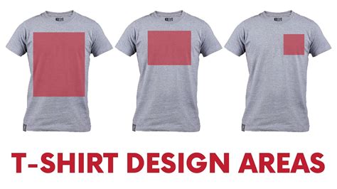 Different Placement For A T Shirt Design How To Make A T Shirt Design